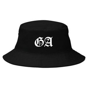 Georgia Bucket Hat, GA, Old School, Hip Hop, Hippie, Retro